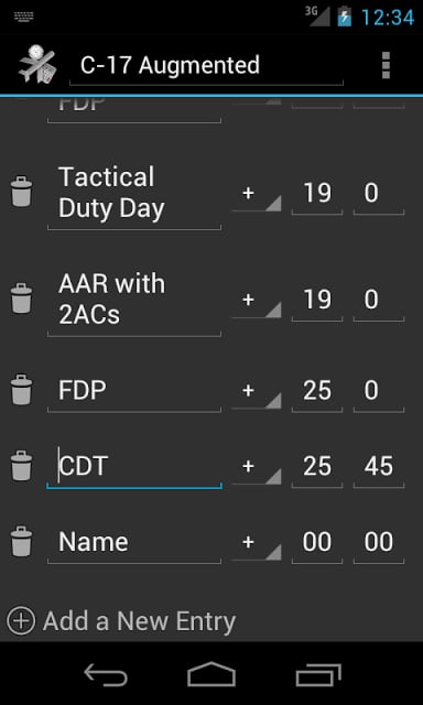 Duty Day Calculator截图4