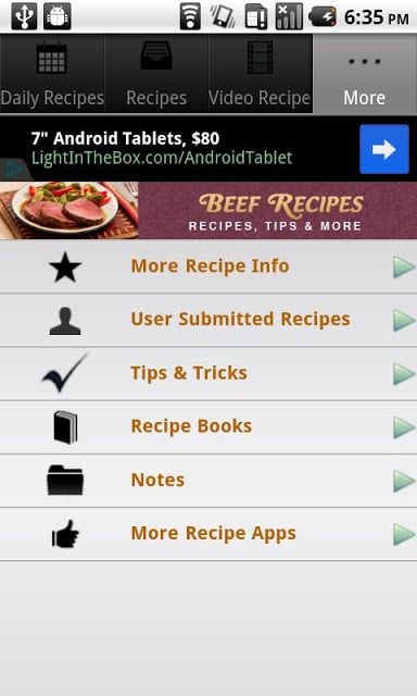 Beef Recipes!截图2