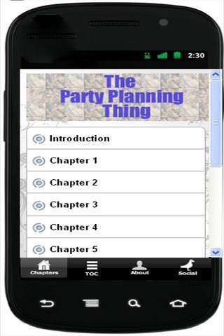 PartyPlanning Thing截图1