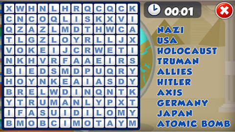 Words of Time: Word Search 3截图3