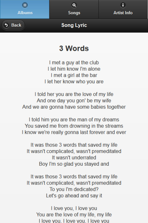 Cheryl Cole All Lyrics截图3