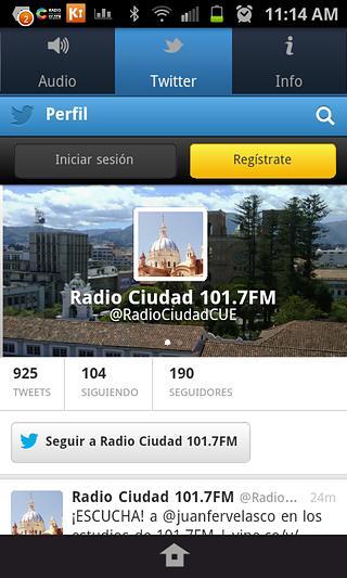 Radio Ciudad 101.7截图2