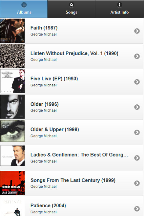 George Michael All Lyrics截图1
