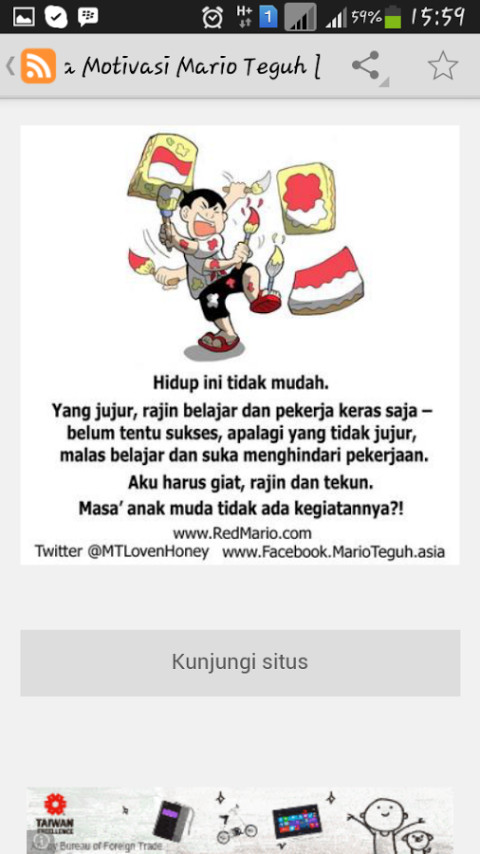 Kata Kata Motivasi Mario Teguh截图3