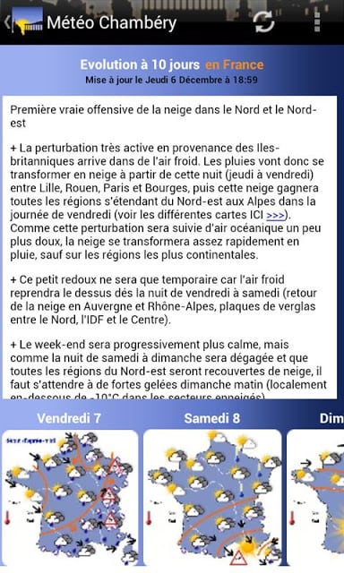 M&eacute;t&eacute;o Chamb&eacute;ry截图6