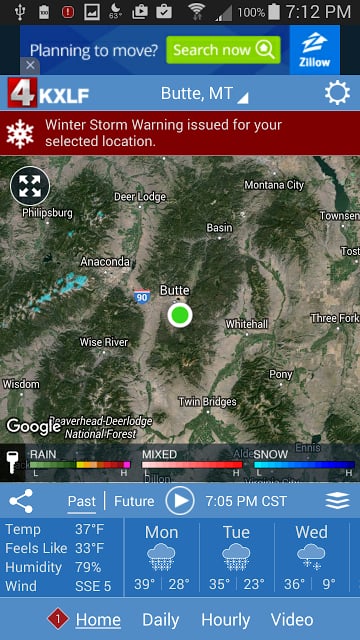 KXLF STORMTracker Weather App截图1