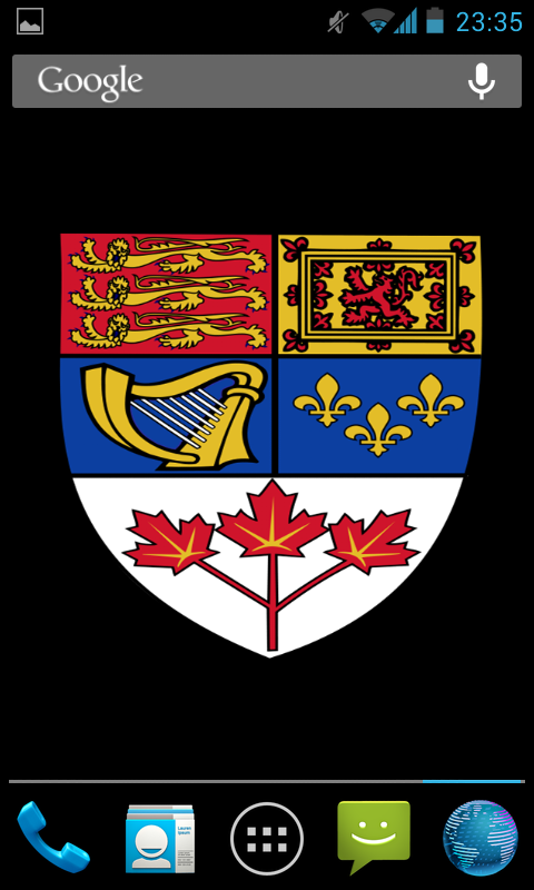 Canadian Coat Arms LWP 3...截图1