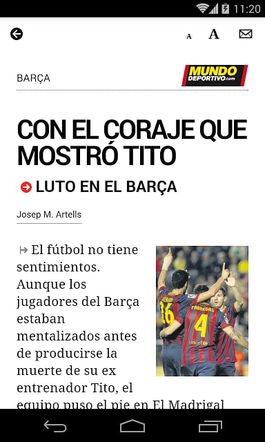 MUNDO DEPORTIVO ED. IMPRESA截图4