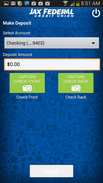 JAXFCU Mobile Check Deposit截图3