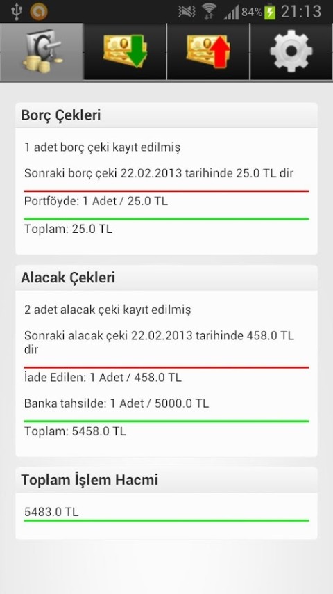 Çek Takip截图1