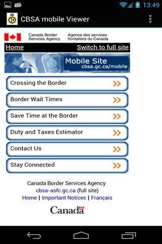 CBSA移动查看器截图5