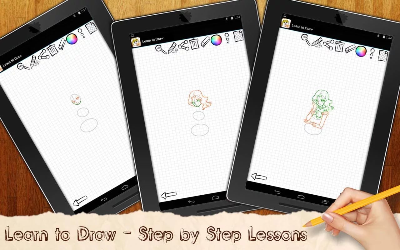 Learn to Draw Sailor Moo...截图5