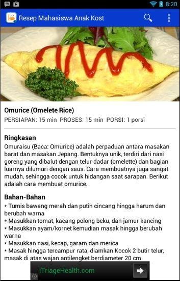 Resep Masak Mahasiswa Anak Kos截图6