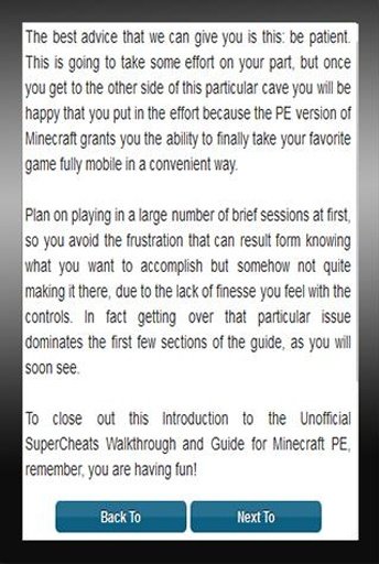 Guide For Minecraft Pocket截图1