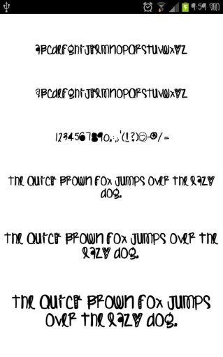 Des 3 包为 FlipFont® 免费截图2