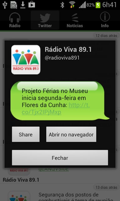 R&aacute;dio Viva 89.1截图4