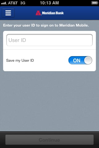 Meridian Bank Mobile截图1
