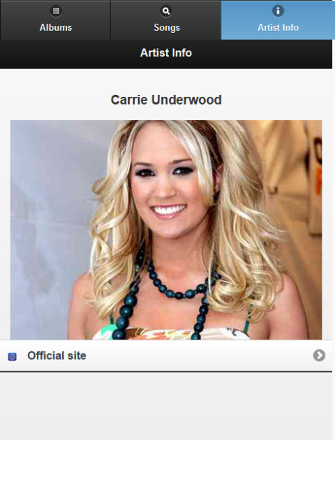 Carrie Underwood All Lyrics截图2