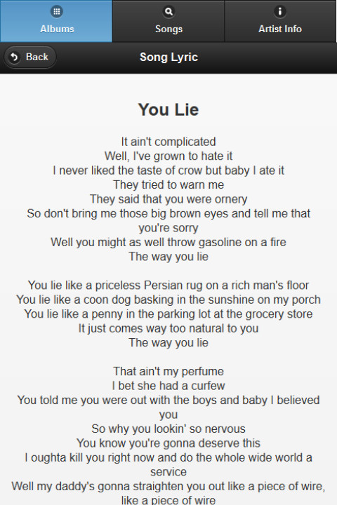 The Band Perry All Lyrics截图4