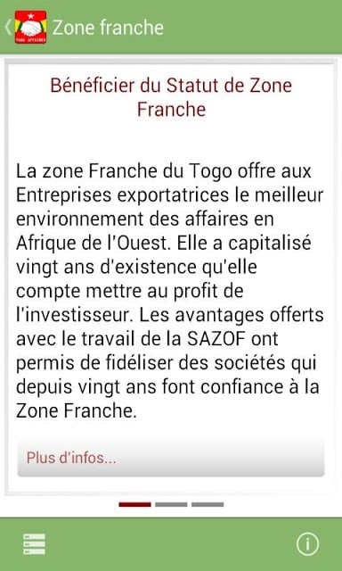 Togo Affaires截图1