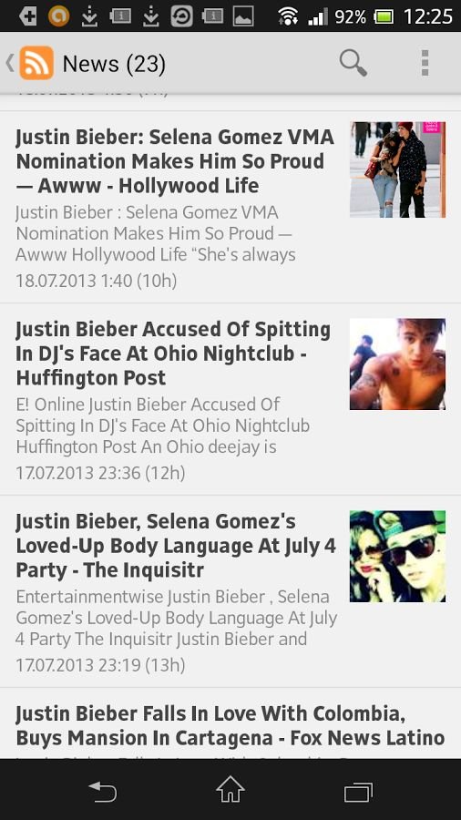 Justin Bieber News截图2