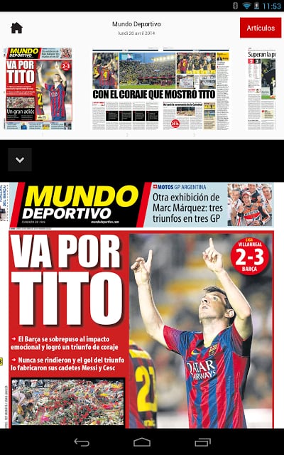 MUNDO DEPORTIVO ED. IMPRESA截图1