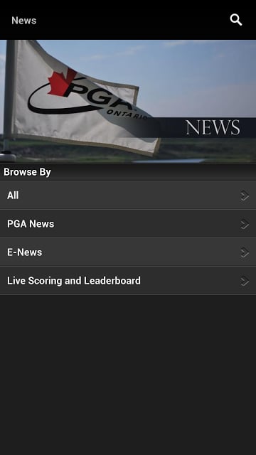 PGA of Ontario Mobile App截图1