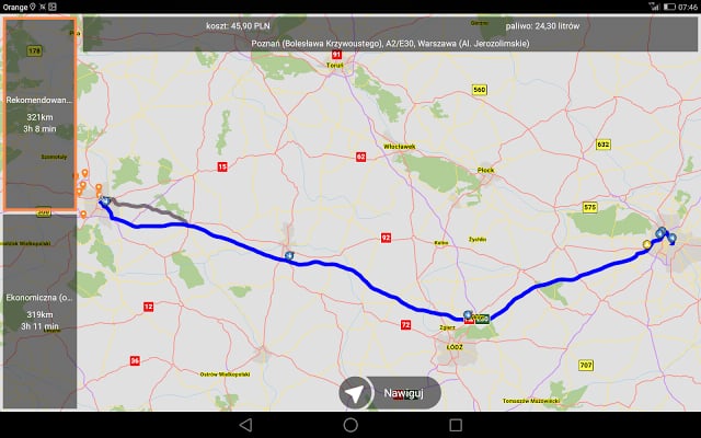 Nawigacja Orange截图5