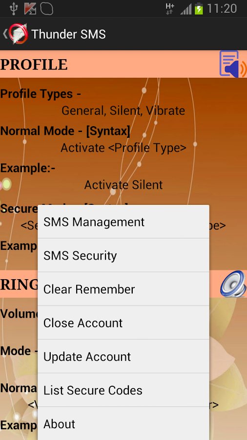 Thunder SMS Full Edition截图3