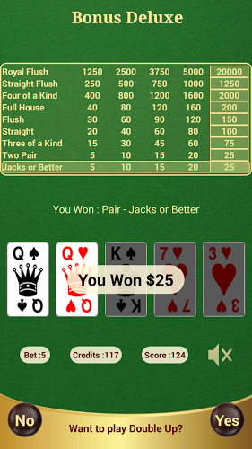 Bonus Deluxe Poker截图3