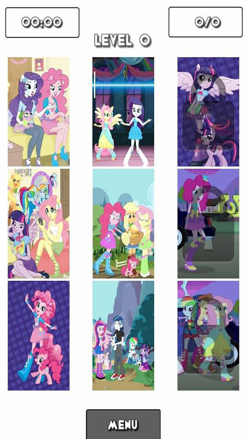 Equestria Pony Girl puzzle截图4