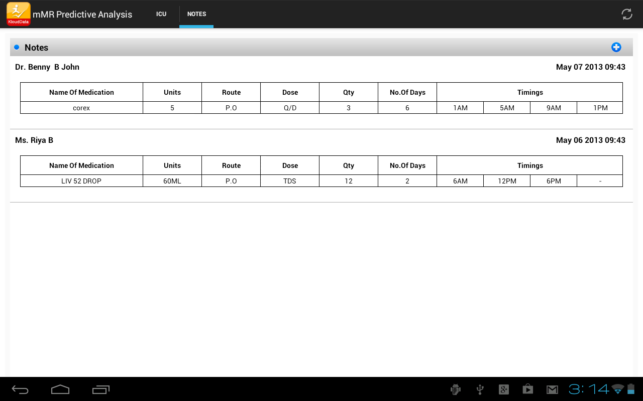 mMR Predictive Analysis截图6