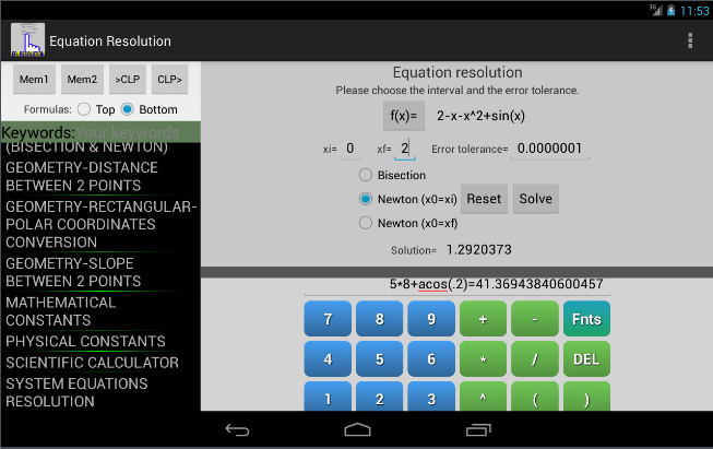 Equations Resolution截图6