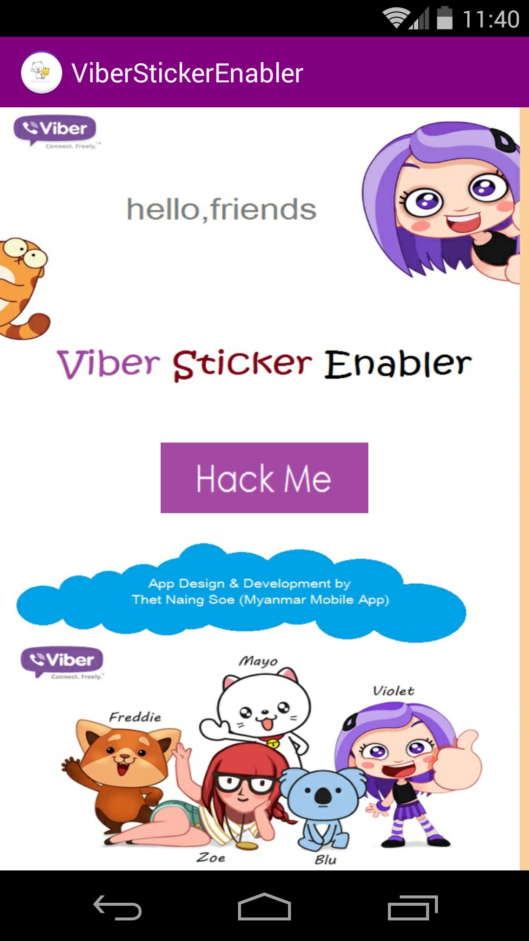 Viber Sticker Enabler截图3
