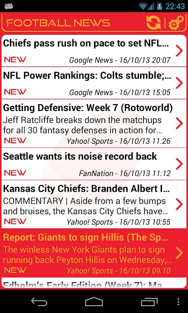 Kansas City Football News截图2