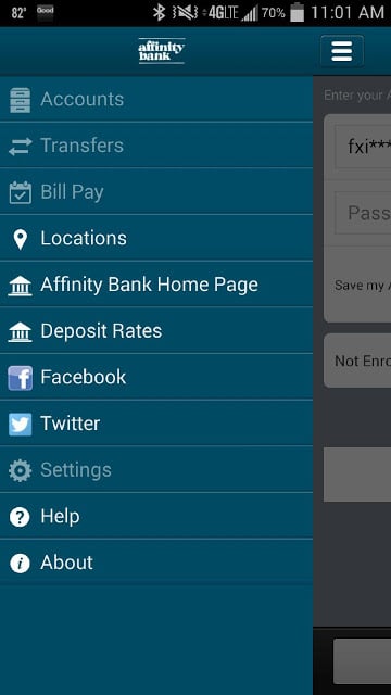 Affinity Bank Mobile Banking截图2
