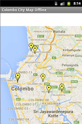 Colombo City Map Offline截图5