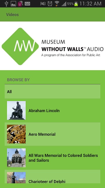 Museum Without Walls™: AUDIO截图2