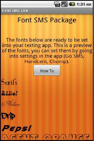 Font SMS Package截图1