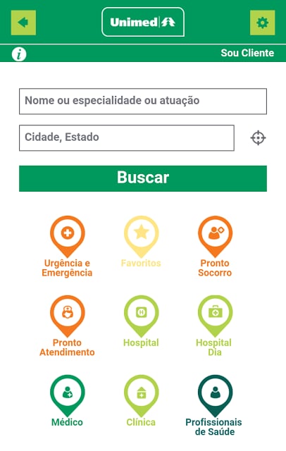 Guia M&eacute;dico Nacional Unimed截图2