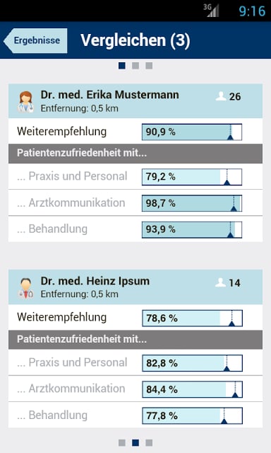 Weisse Liste Arztsuche截图4