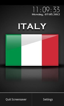 Italy - Flag Screensaver截图