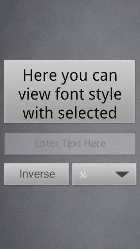 Mon Fonts Free截图1