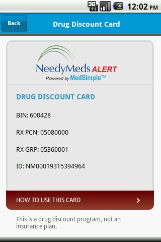 NeedyMeds Alert截图2