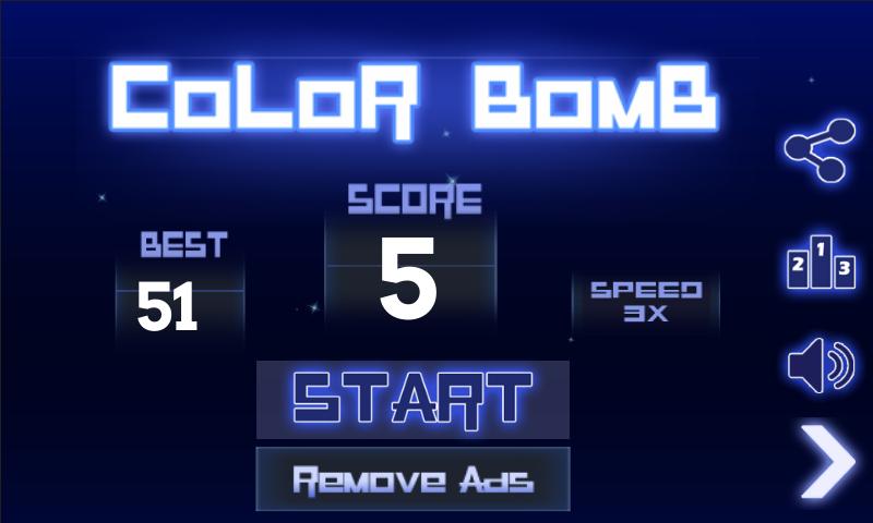 color bomb bomb截图1