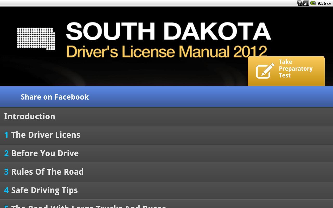 South Dakota Driver Manual $0截图1