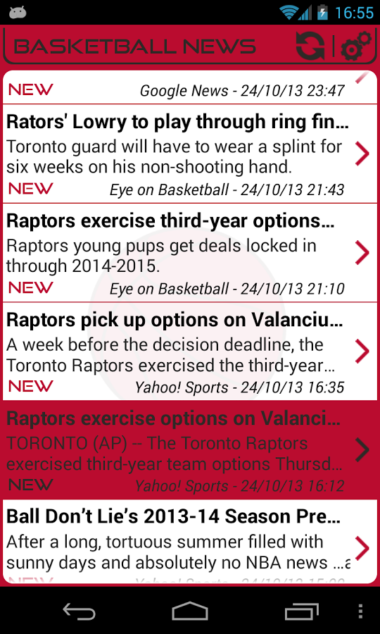 Toronto Basketball News截图2