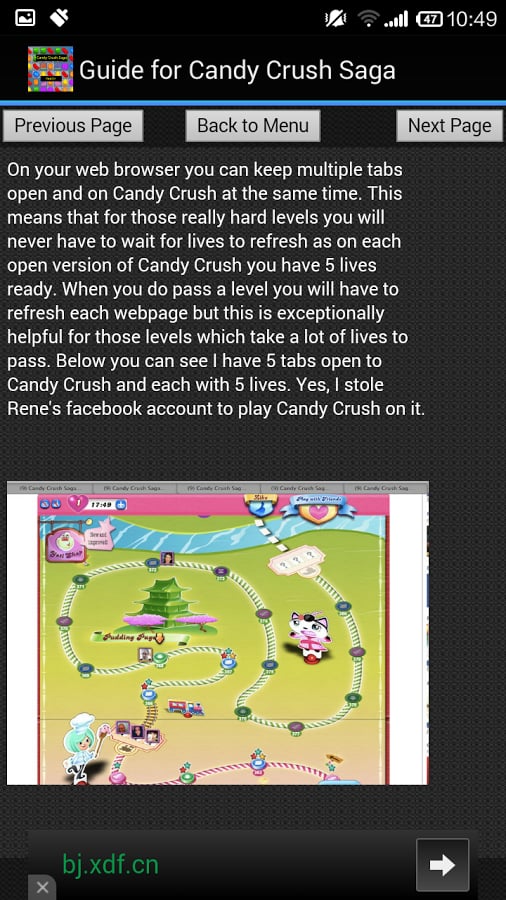 Guide of Candy Crush Sag...截图1