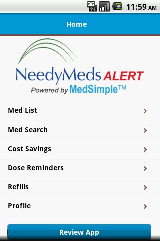 NeedyMeds Alert截图3