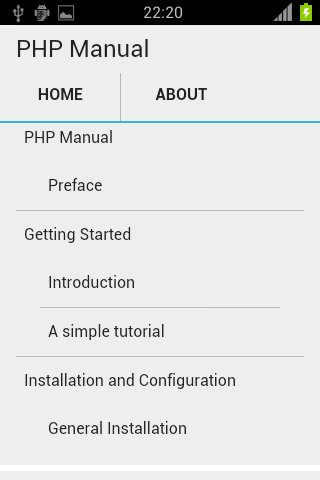 PHP Manual截图3